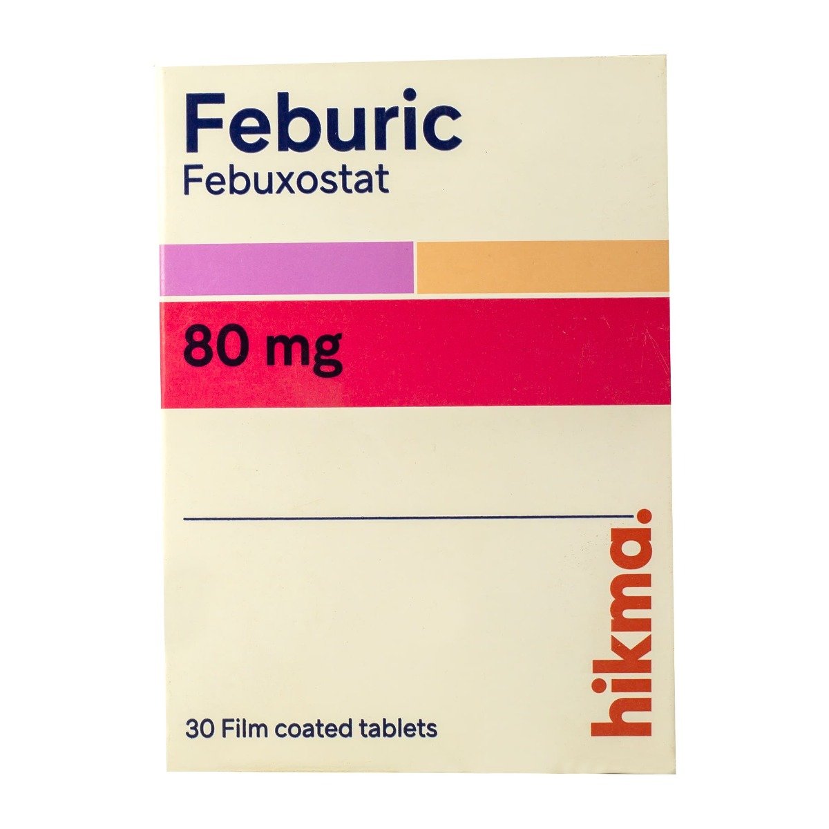 Feburic 80 mg - 30 Tablets | Bloom Pharmacy