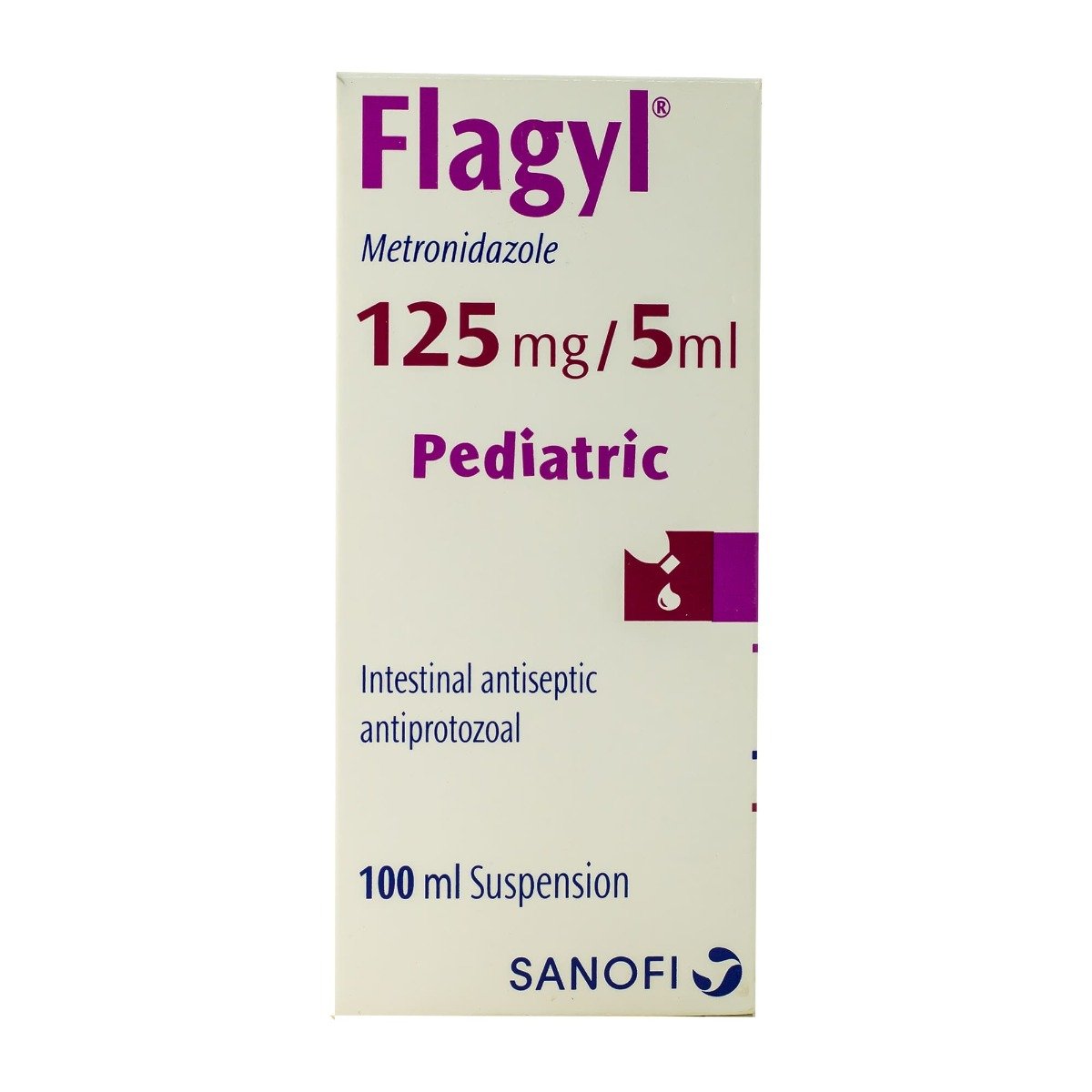 Flagyl 125 mg/5 ml Suspension 100 ml Bloom Pharmacy