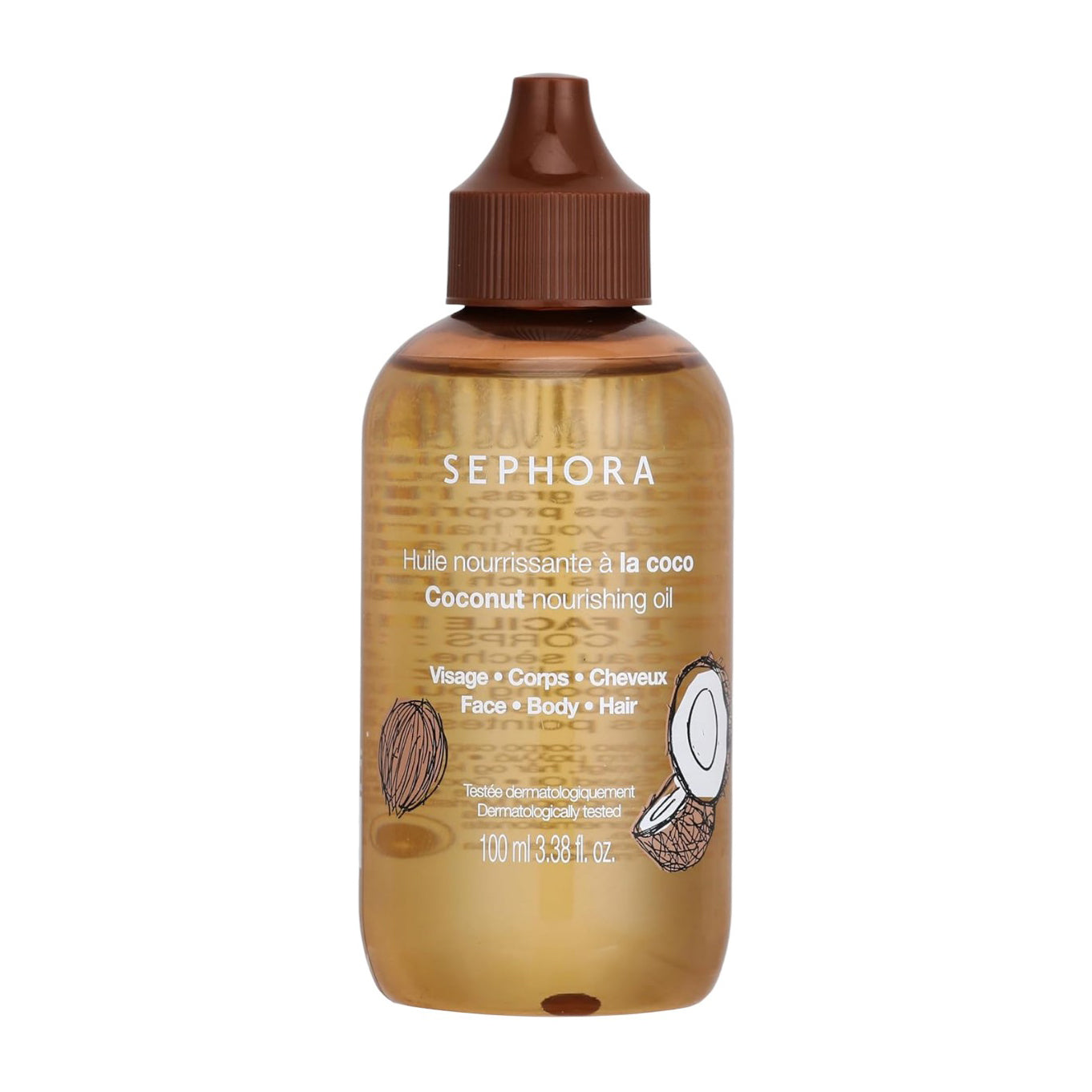 Sephora Coconut Nourishing Protecting Oil For Face, Body And Hair - 100ml