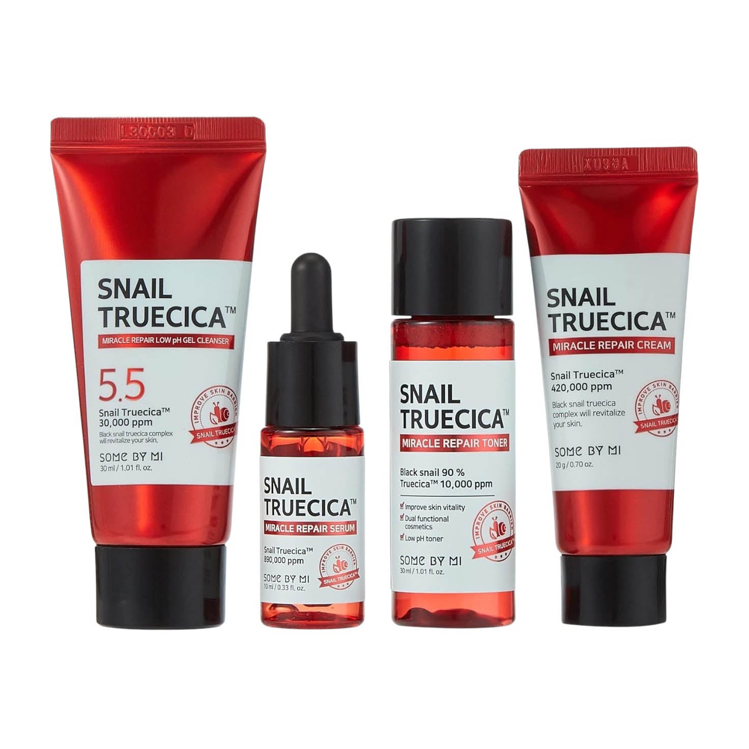 Some By Mi Snail Truecica Miracle Repair Starter Kit