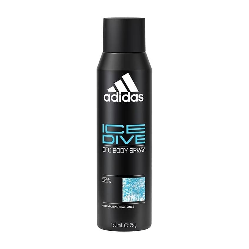 Adidas Ice Dive Cool & Aquatic Deodorant Body Spray - 150ml - Bloom Pharmacy