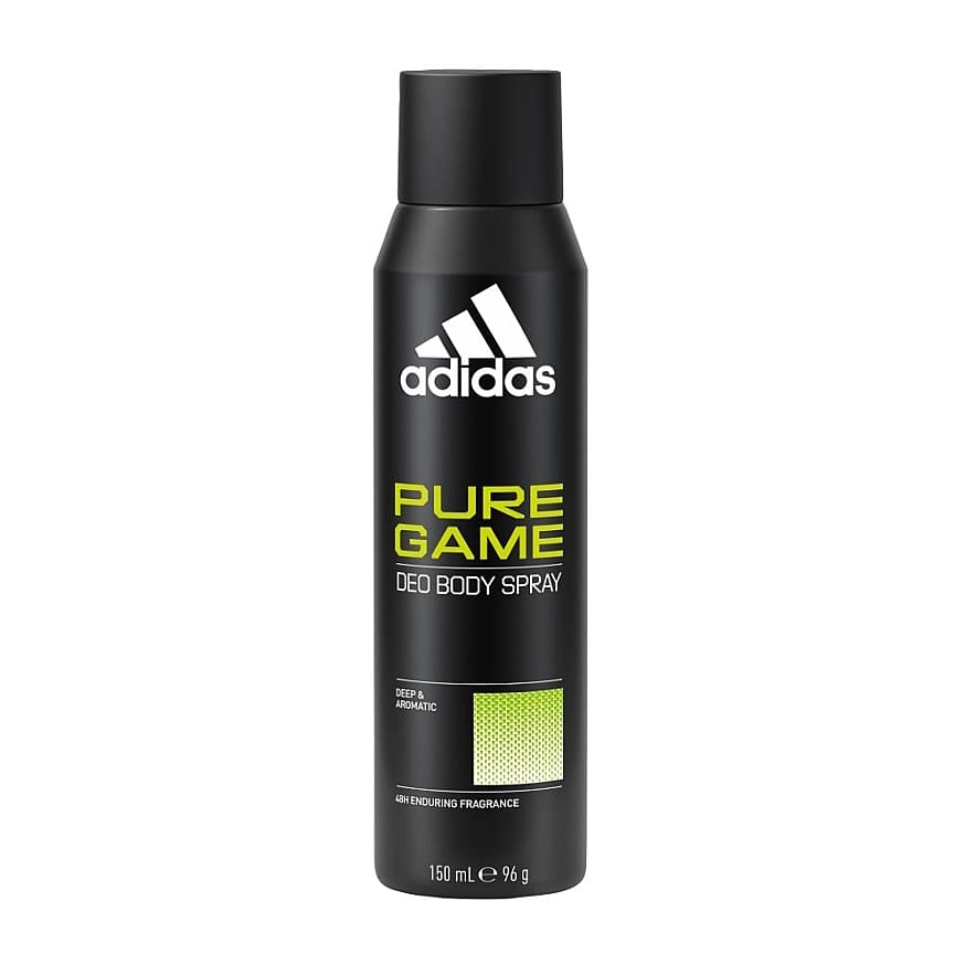 Adidas Pure Game Deep & Aromatic Deodorant Body Spray - 150ml - Bloom Pharmacy