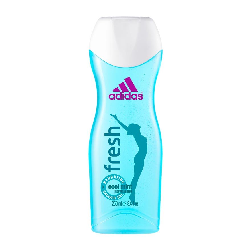 Adidas Women Fresh Cool Mint Shower Gel - 250ml - Bloom Pharmacy