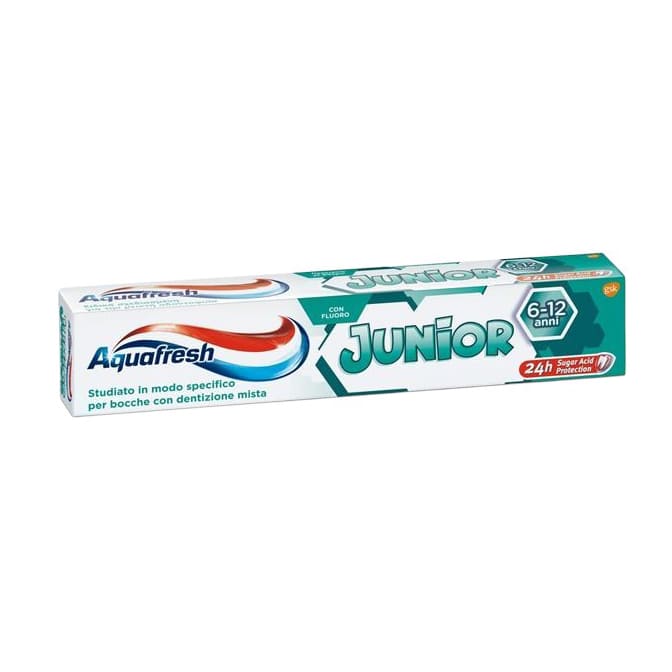 Aquafresh Junior Toothpaste 6 - 12 Years - 75ml - Bloom Pharmacy