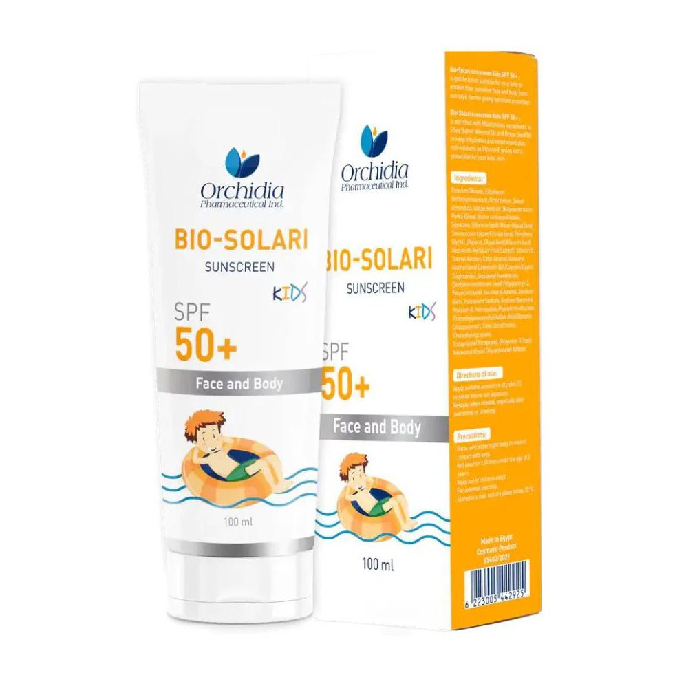 Bio Solari Kids SPF 50+ Face and Body Sunscreen Lotion – 100ml - Bloom Pharmacy