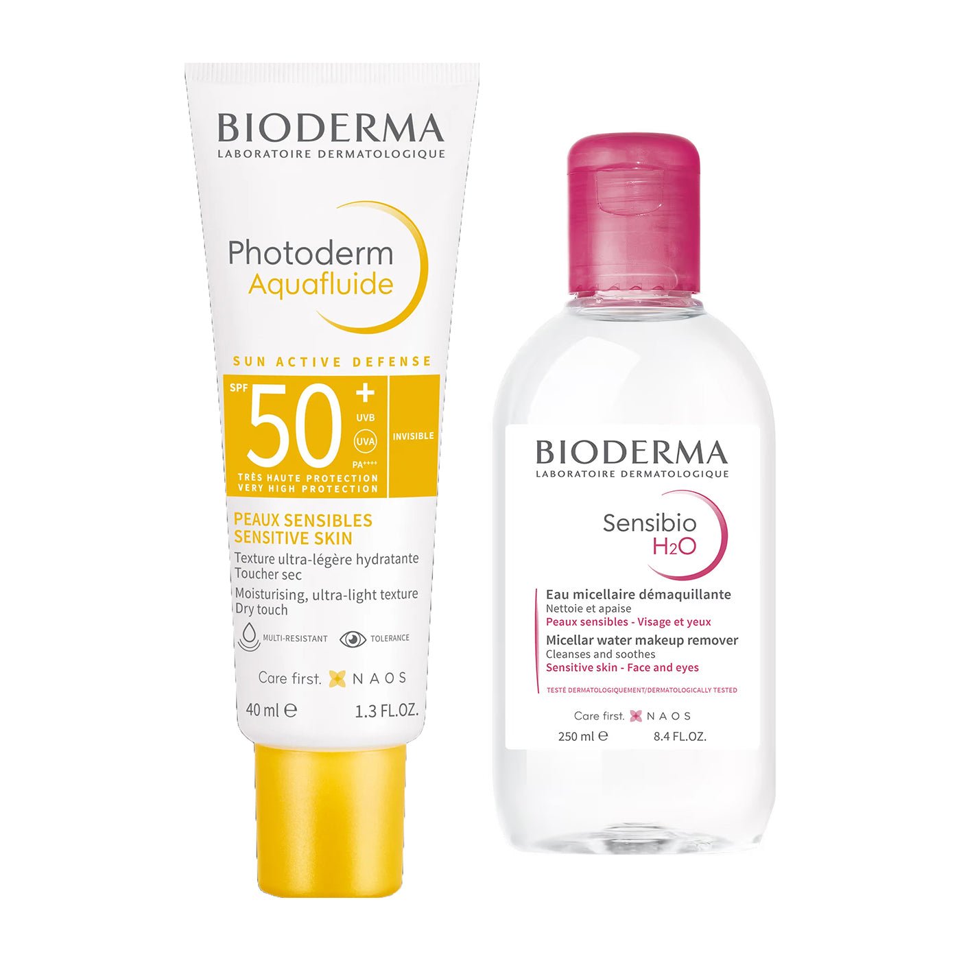 Bioderma Offer Aquafluide SPF50 and Sensibio H2o Micellar Water Free - Bloom Pharmacy