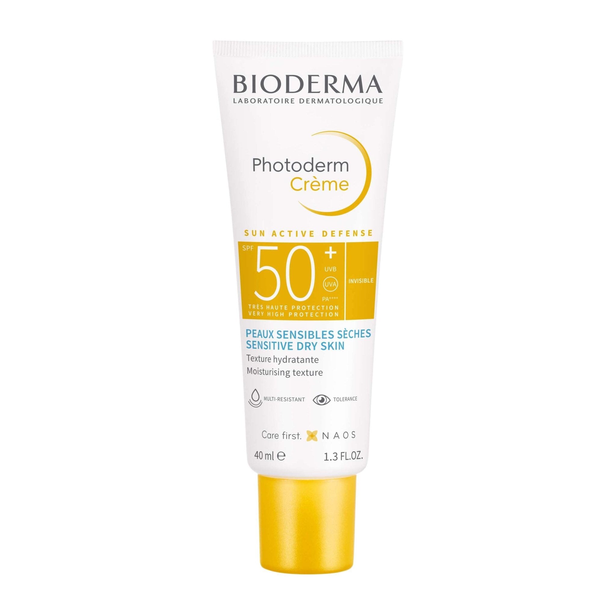 Bioderma Photoderm SPF 50+ Invisible Cream For Sensitive Dry Skin - 40ml - Bloom Pharmacy