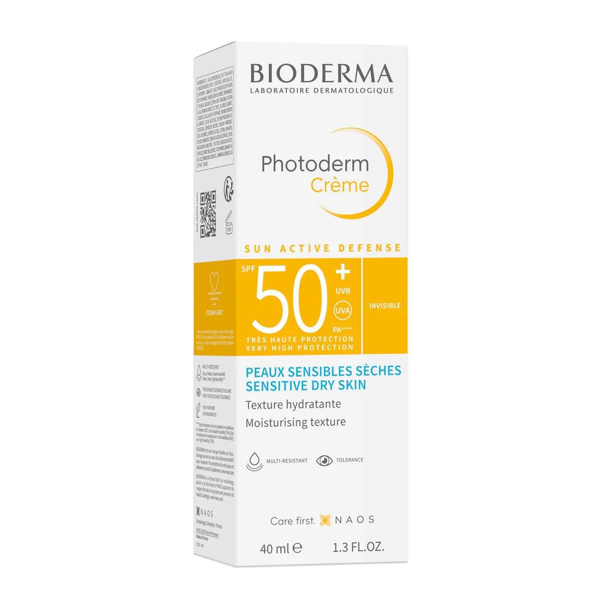 Bioderma Photoderm SPF 50+ Invisible Cream For Sensitive Dry Skin - 40ml - Bloom Pharmacy