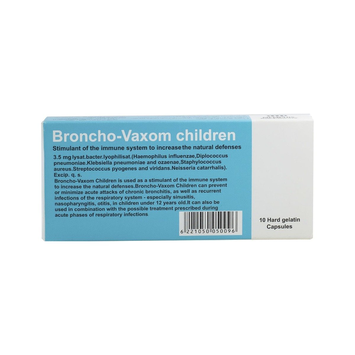 Broncho Vaxom Children - 10 Capsules - Bloom Pharmacy