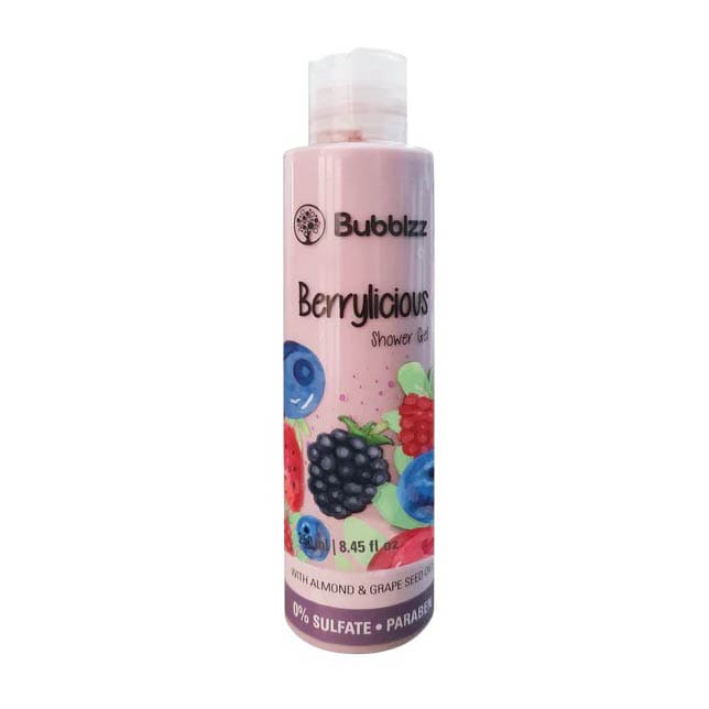 Bubblzz Berrylicious Shower Gel - 250ml - Bloom Pharmacy