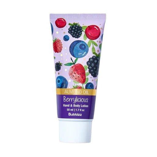 Bubblzz Berrylicious Travel Size Hand & Body Lotion - 50ml - Bloom Pharmacy