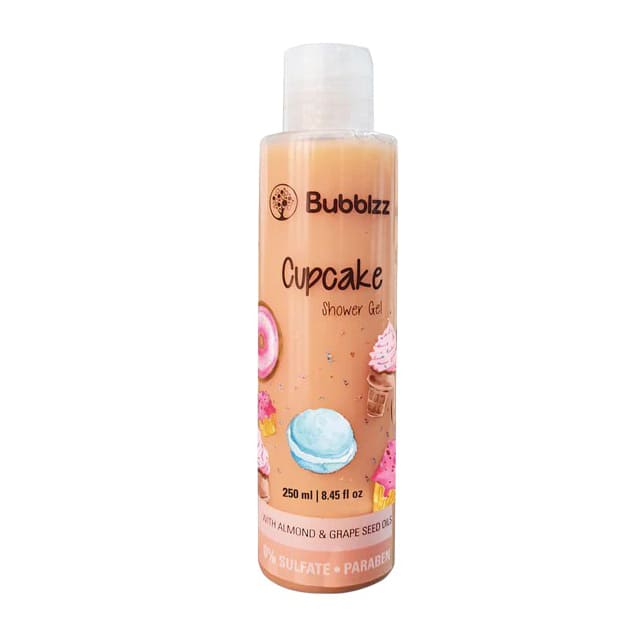 Bubblzz Cupcake Shower Gel - 250ml - Bloom Pharmacy