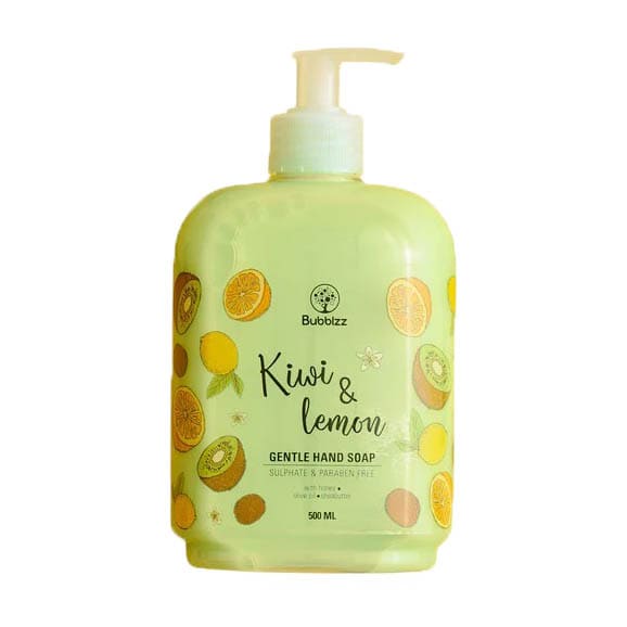 Bubblzz Kiwi & Lemon Hand Soap - 500ml - Bloom Pharmacy