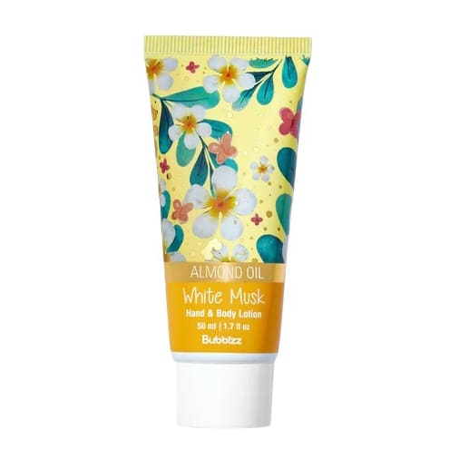 Bubblzz White Musk Travel Size Hand & Body Lotion - 50ml - Bloom Pharmacy