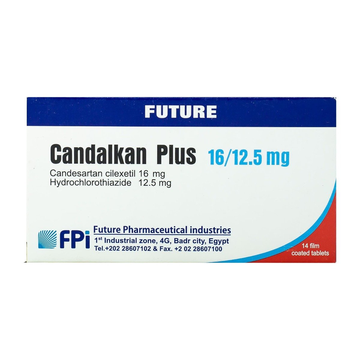 Candalkan Plus 16 mg - 12.5 mg - 14 Tablets - Bloom Pharmacy