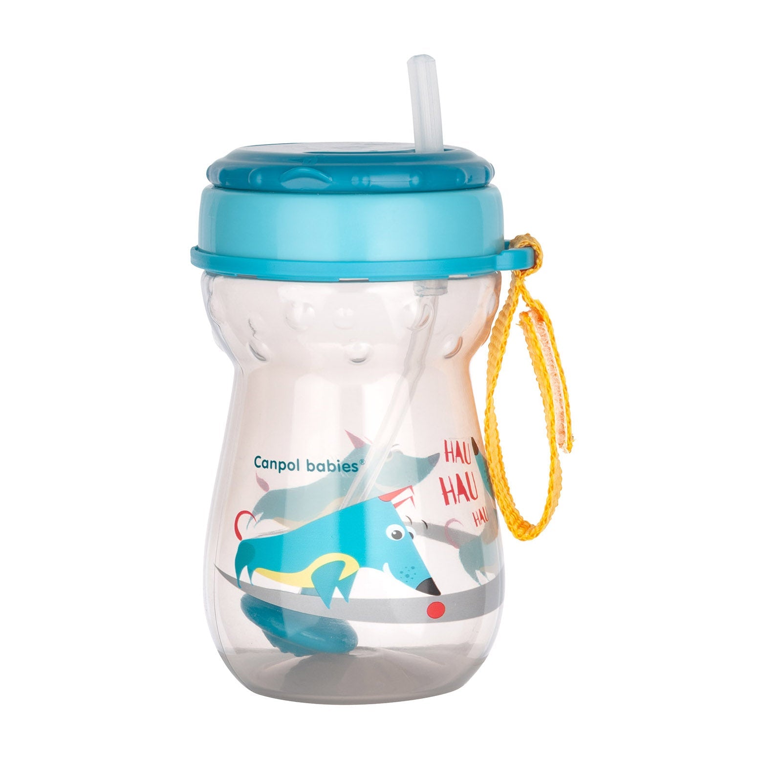 Canpol babies Weighted Flip - Top Straw Sport Cup (9m+) - 350ml - Bloom Pharmacy