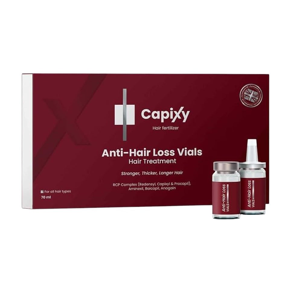 Capixy Hair Fertlizer Anti Hair Loss Vials Hair Treatment Ampoule - 70ml - Bloom Pharmacy