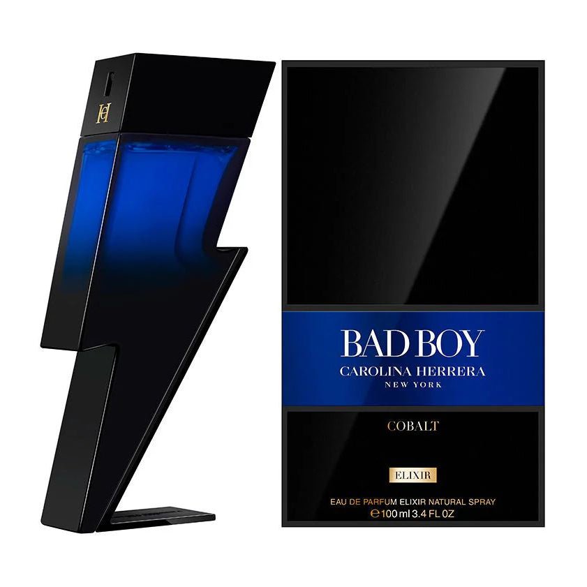 Carolina Herrera Bad Boy Cobalt Elixir EDP For Men - 100ml - Bloom Pharmacy