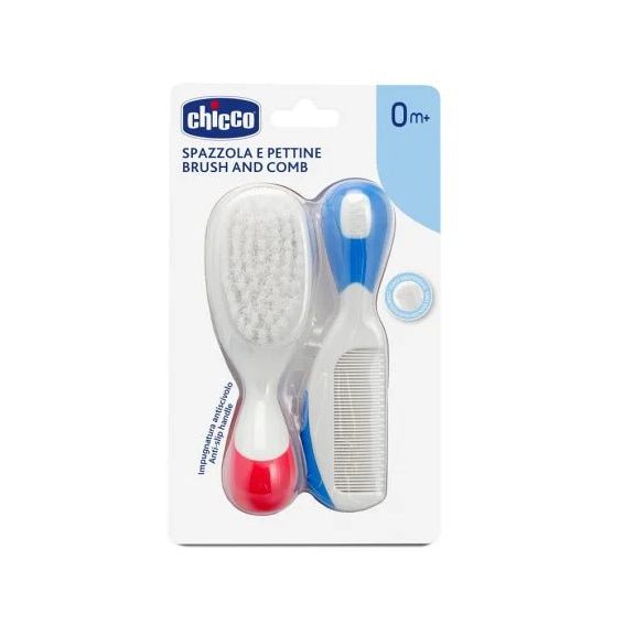 Chicco Brush and Comb Set 0m+ - Bloom Pharmacy