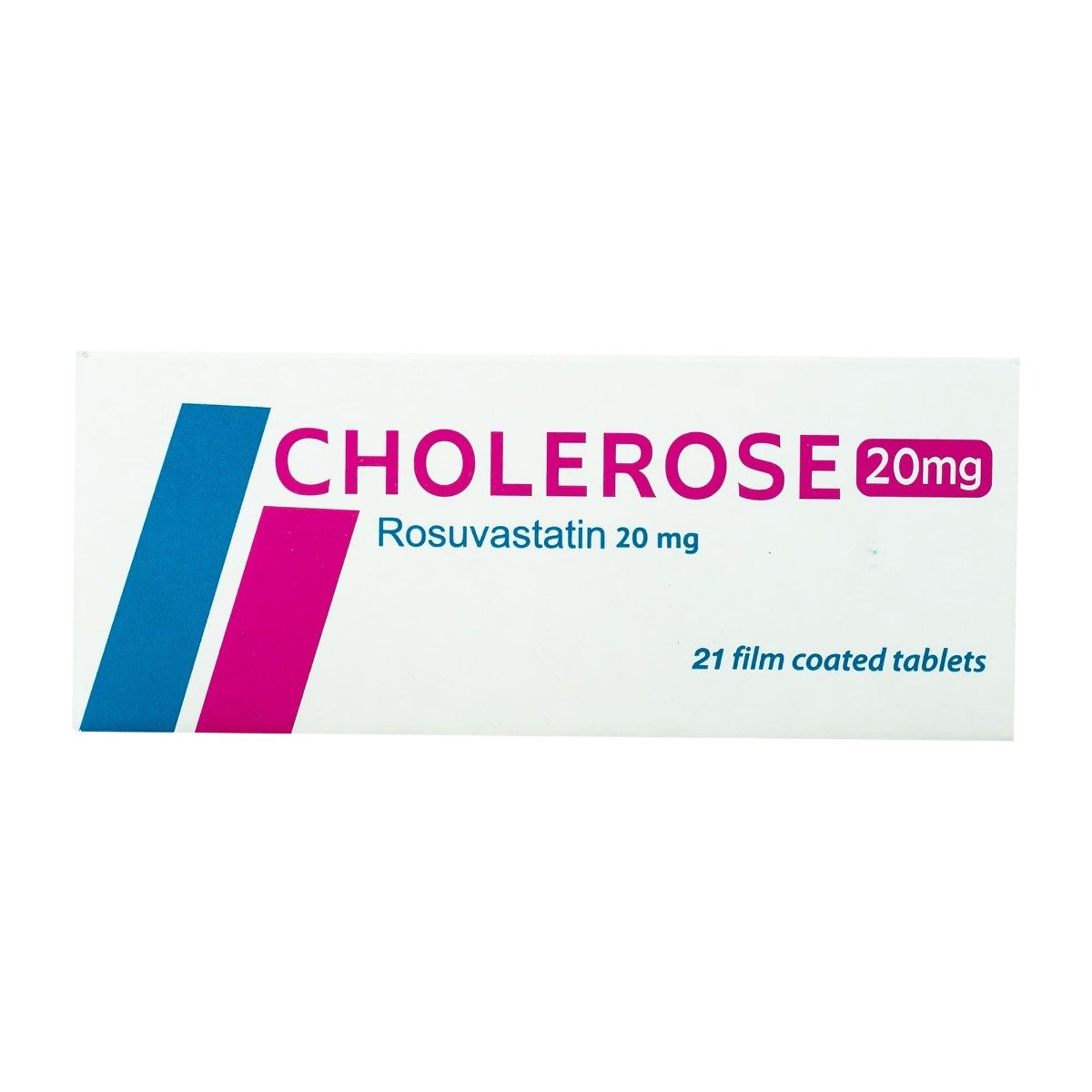 Cholerose 20 mg - 21 Tablets - Bloom Pharmacy