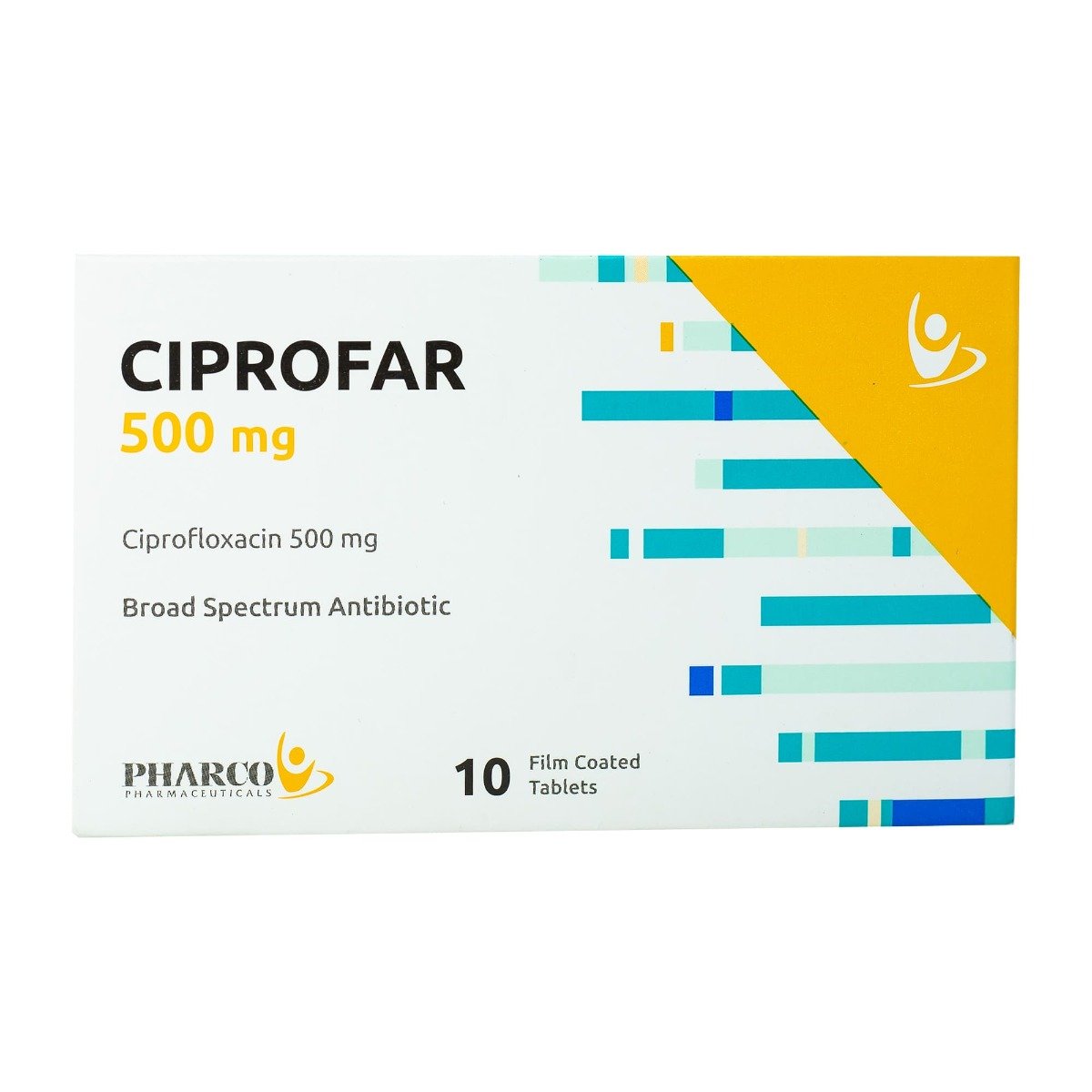 Ciprofar 500 mg - 10 Tablets - Bloom Pharmacy