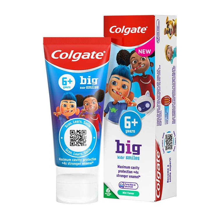 Colgate Big Kids Smiles 6+ Years Toothpaste - 50ml - Bloom Pharmacy