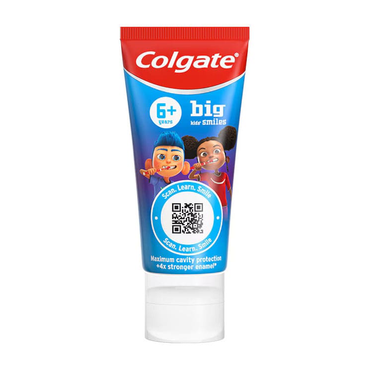 Colgate Big Kids Smiles 6+ Years Toothpaste - 50ml - Bloom Pharmacy