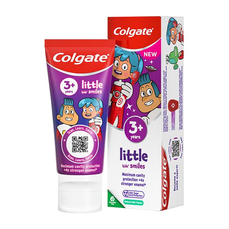 Colgate Little Kids Smiles 3+ Years Toothpaste - 50ml - Bloom Pharmacy