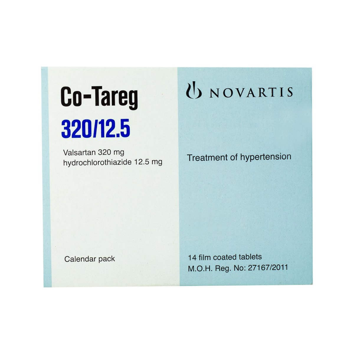 Cotareg 320 mg - 12.5 mg - 14 Tablets - Bloom Pharmacy