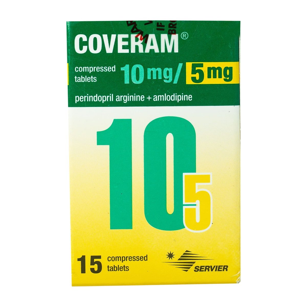 Coveram 10 mg-5 mg - 15 Tablets - Bloom Pharmacy