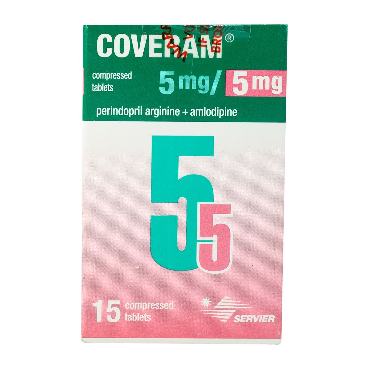 Coveram 5 mg-5 mg - 15 Tablets - Bloom Pharmacy