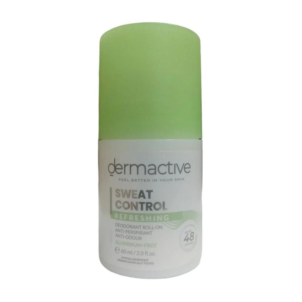 Dermactive Sweat Control Refreshing Roll On Deodorant - 60ml - Bloom Pharmacy