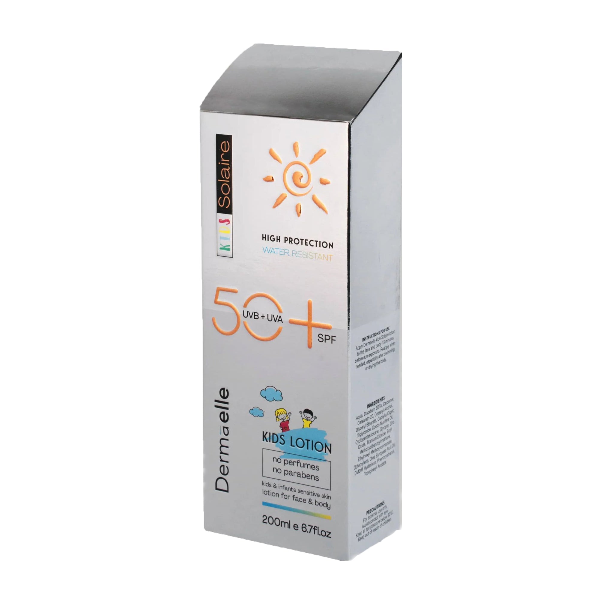 Dermaelle Kids Solaire SPF 50+ Kids Lotion - 200ml - Bloom Pharmacy