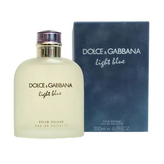 Dolce & Gabanna Light Blue EDT For Men - 200ml - Bloom Pharmacy