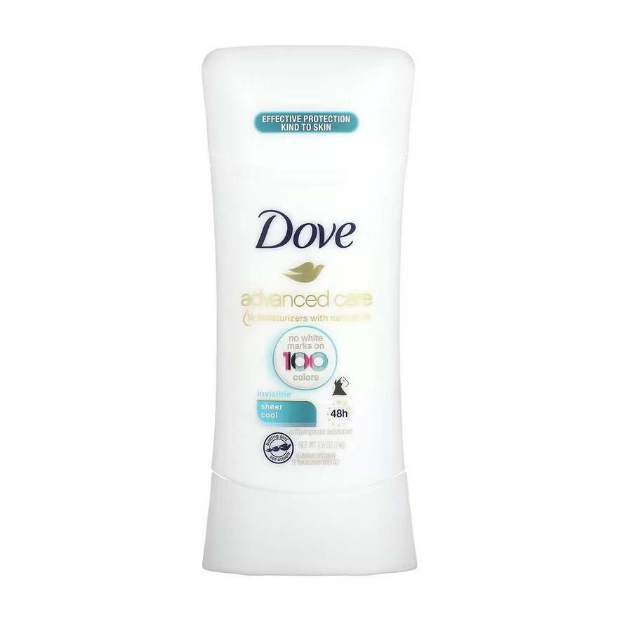 Dove Advanced Care Invisible Sheer Cool 48H Antiperspirant Stick - 74gm - Bloom Pharmacy