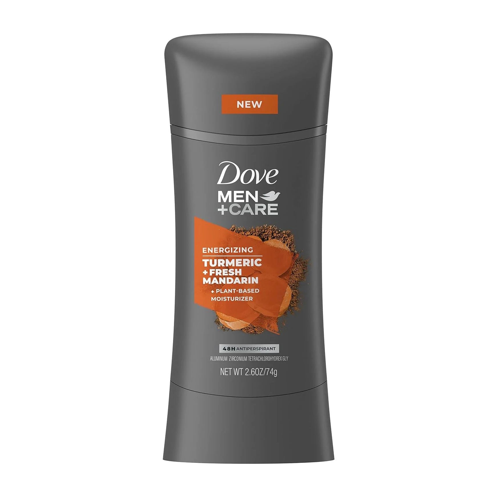 Dove Men and Care Energizing Turmeric and Mandarin Antiperspirant Stick - 74gm - Bloom Pharmacy