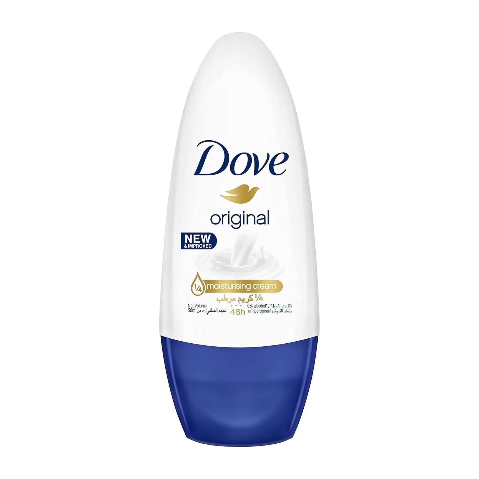 Dove Original Antiperspirant Roll On - 50ml - Bloom Pharmacy