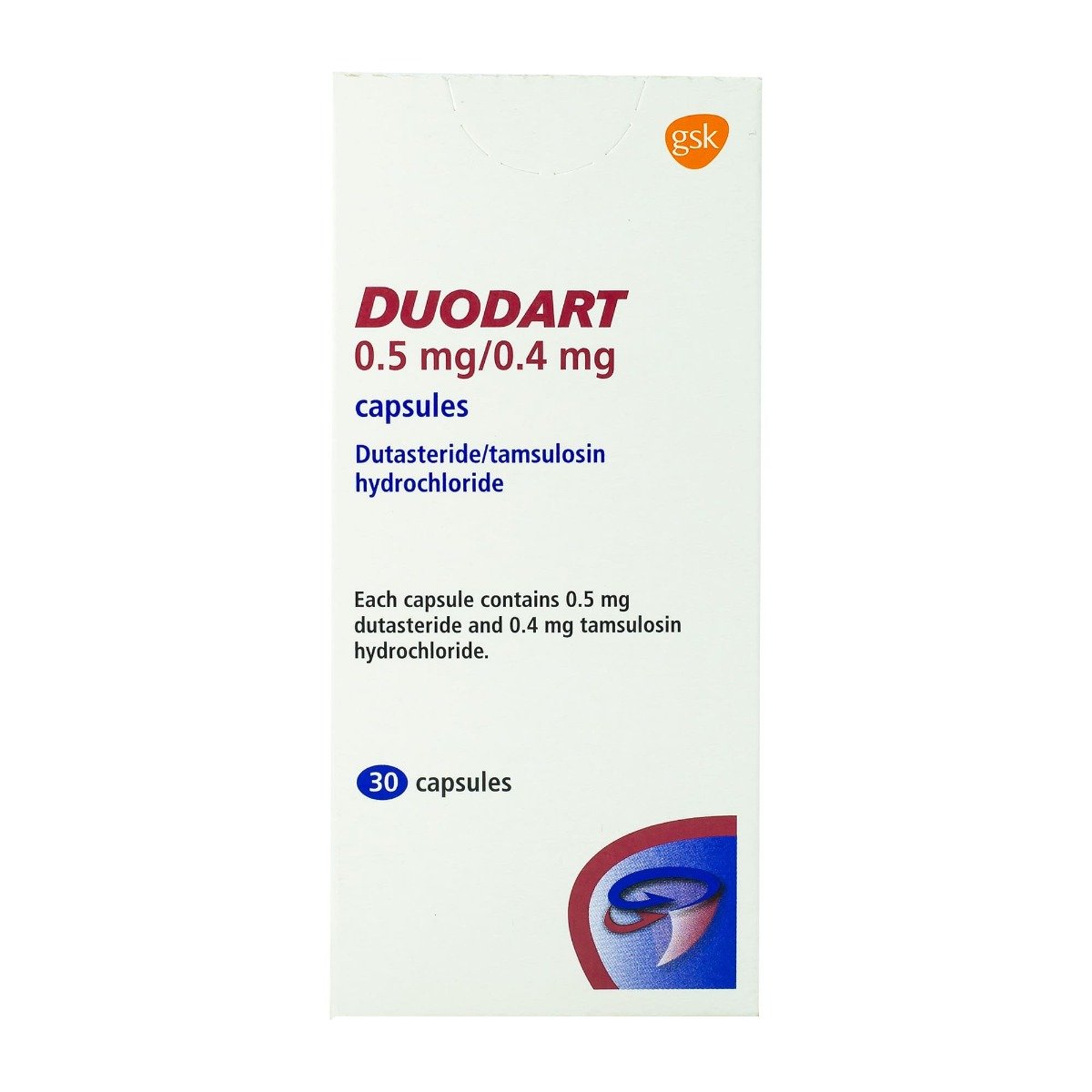 Duodart 0.5 mg - 0.4 mg - 30 Capsules - Bloom Pharmacy