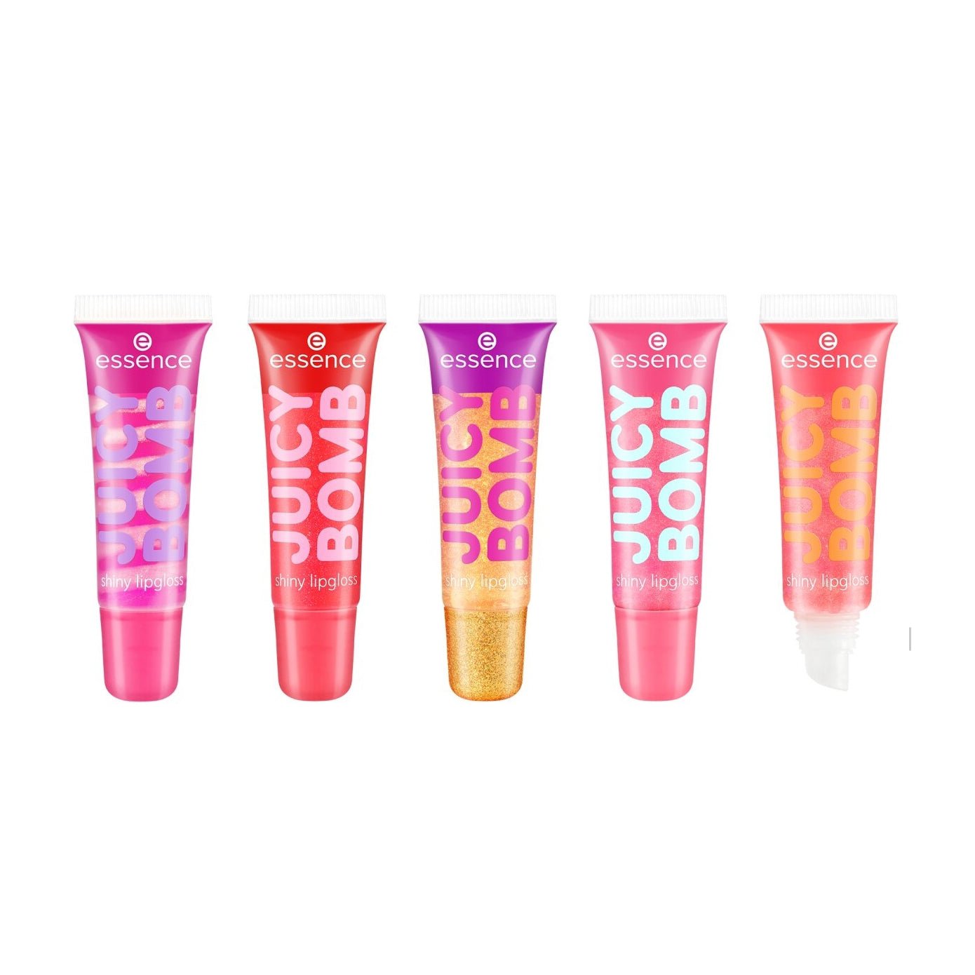 Essence Juicy Bomb X - Mas Edition Shiny Lip Gloss Set - Bloom Pharmacy