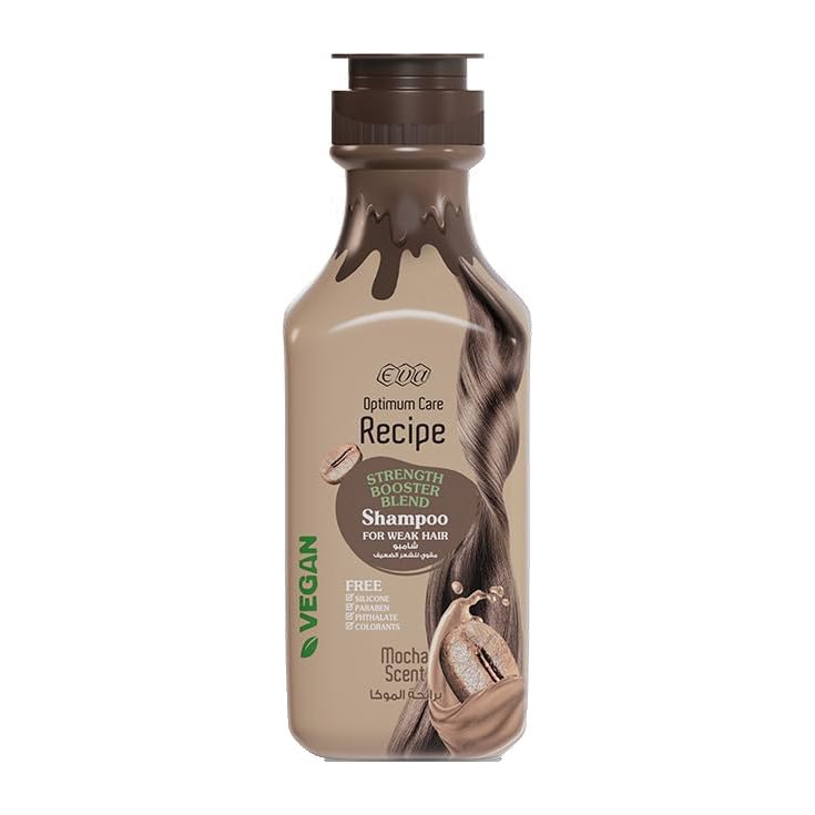 Eva Optimum Care Recipe Strength Booster Blend Mocha Shampoo – 350ml - Bloom Pharmacy