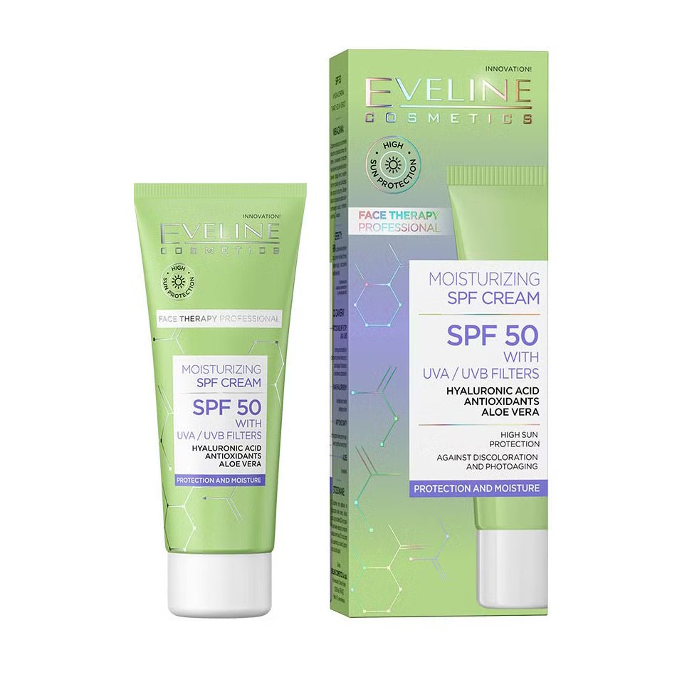 Eveline Cosmetics SPF 50 Moisturizing Cream - 30ml - Bloom Pharmacy