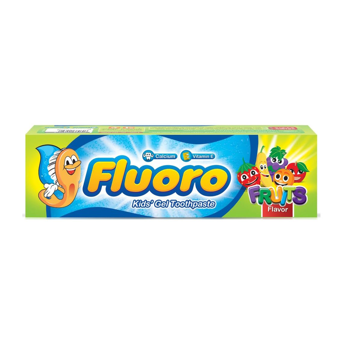 Fluoro Kids Fruits Gel Toothpaste – 50gm - Bloom Pharmacy