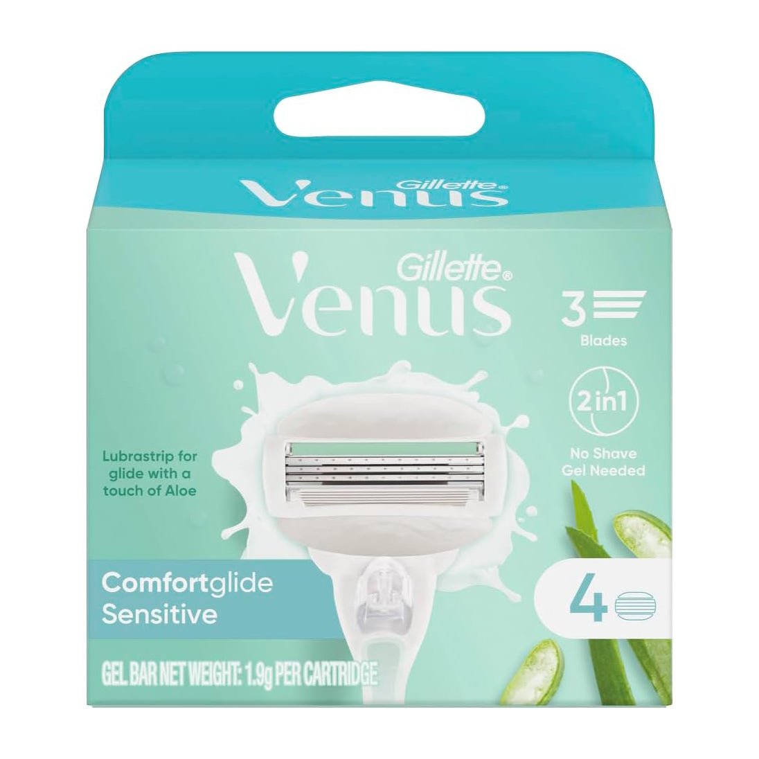 Gillette Venus Comfortglide Sensitive - 4 Razors - Bloom Pharmacy