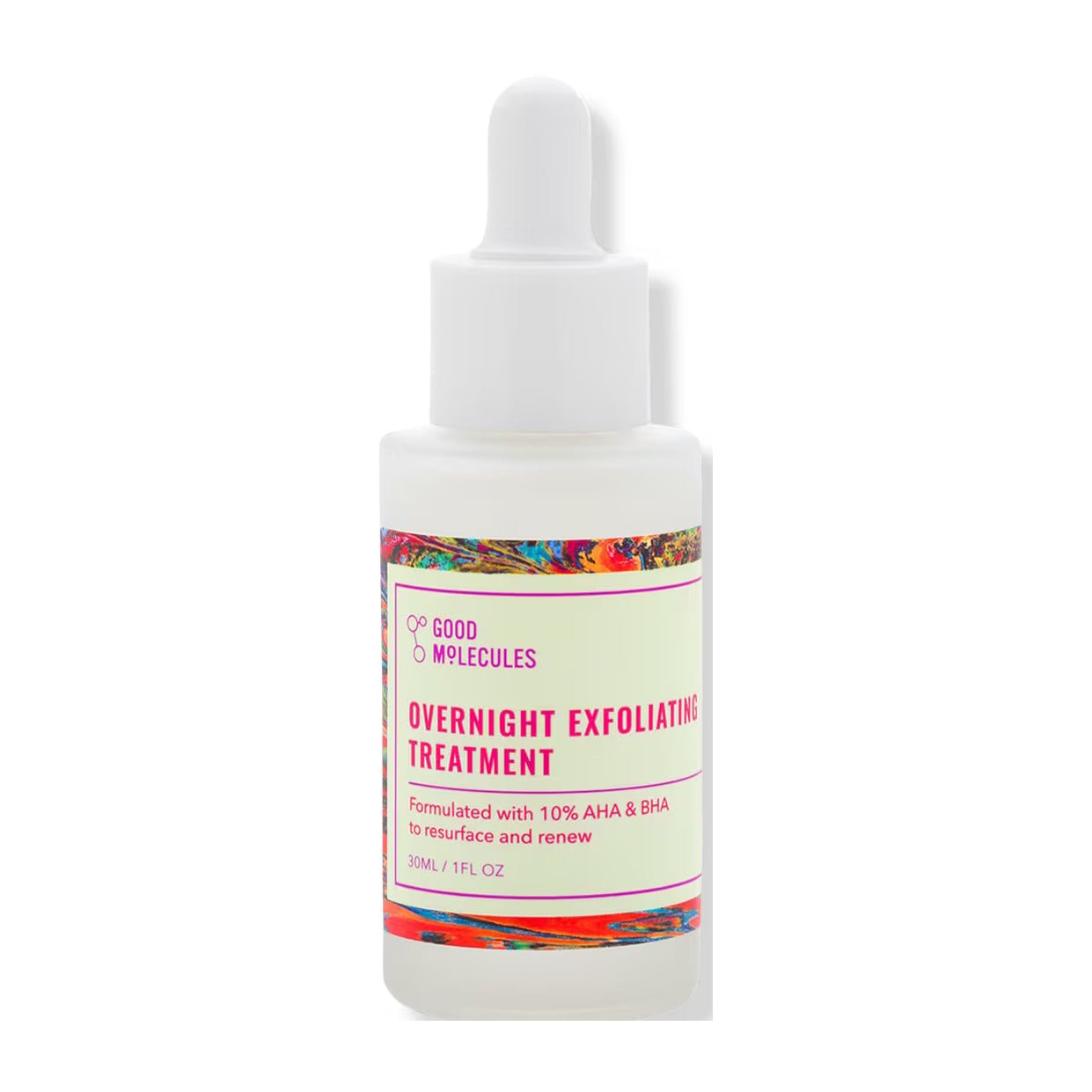 Good Molecules Overnignt Exfoliating Treatment Serum - 30ml - Bloom Pharmacy