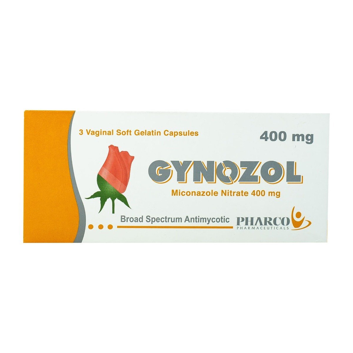 Gynozol 400 mg - 3 Vaginal Capsules - Bloom Pharmacy