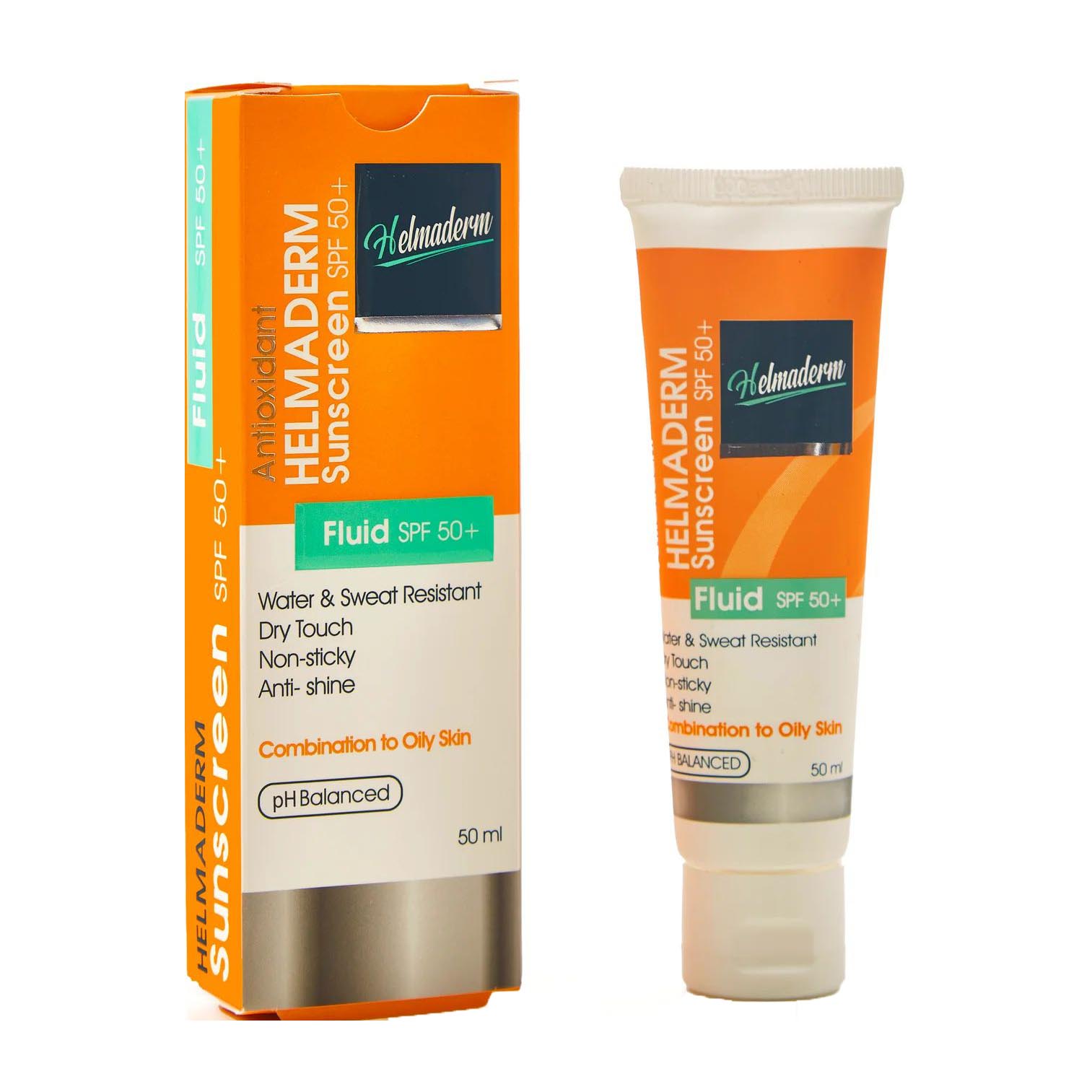 Helmaderm Antioxidant SPF50+ Sunscreen Fluid - 50ml - Bloom Pharmacy
