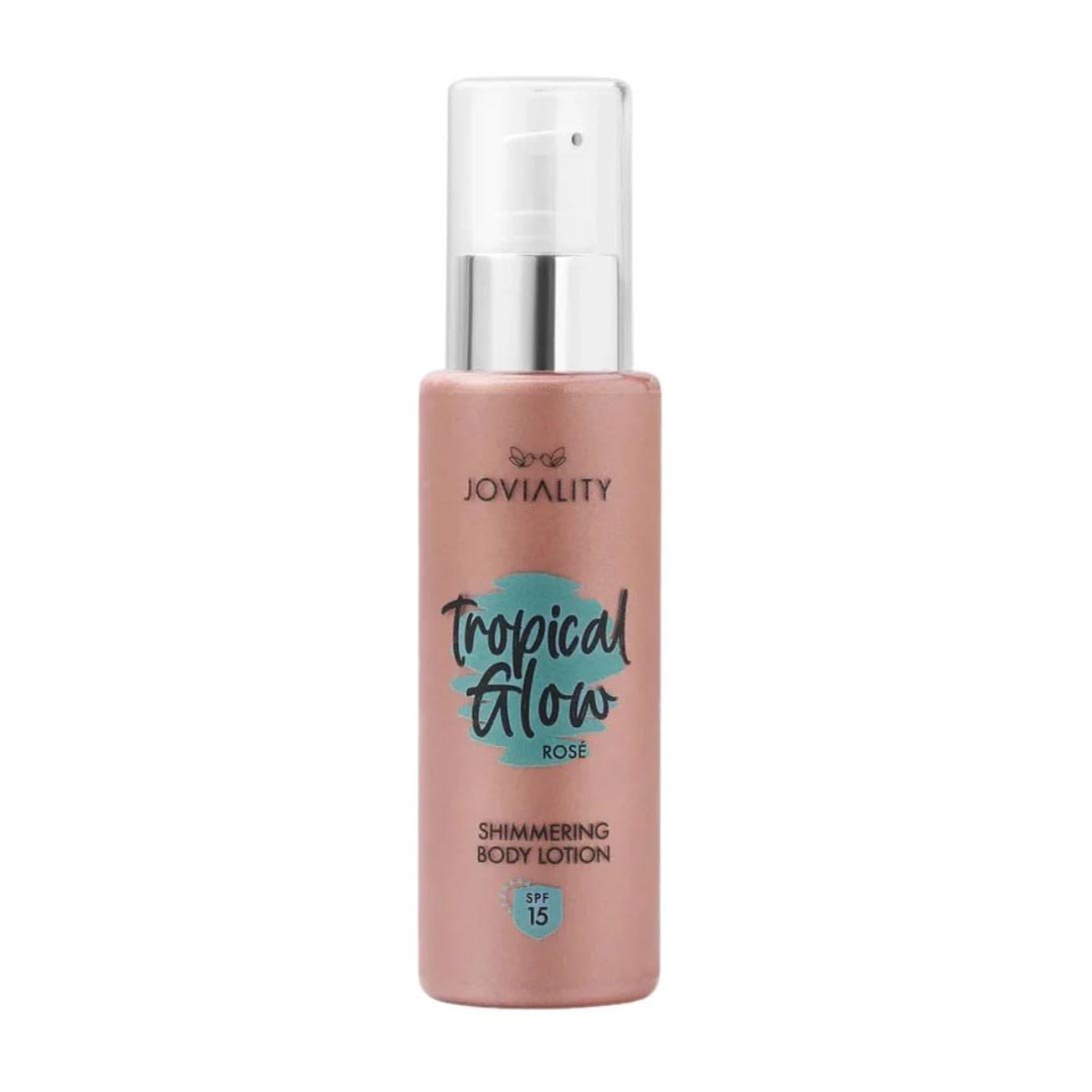 Joviality Tropical Glow Rose Shimmering SPF15 Body Lotion - 120ml - Bloom Pharmacy