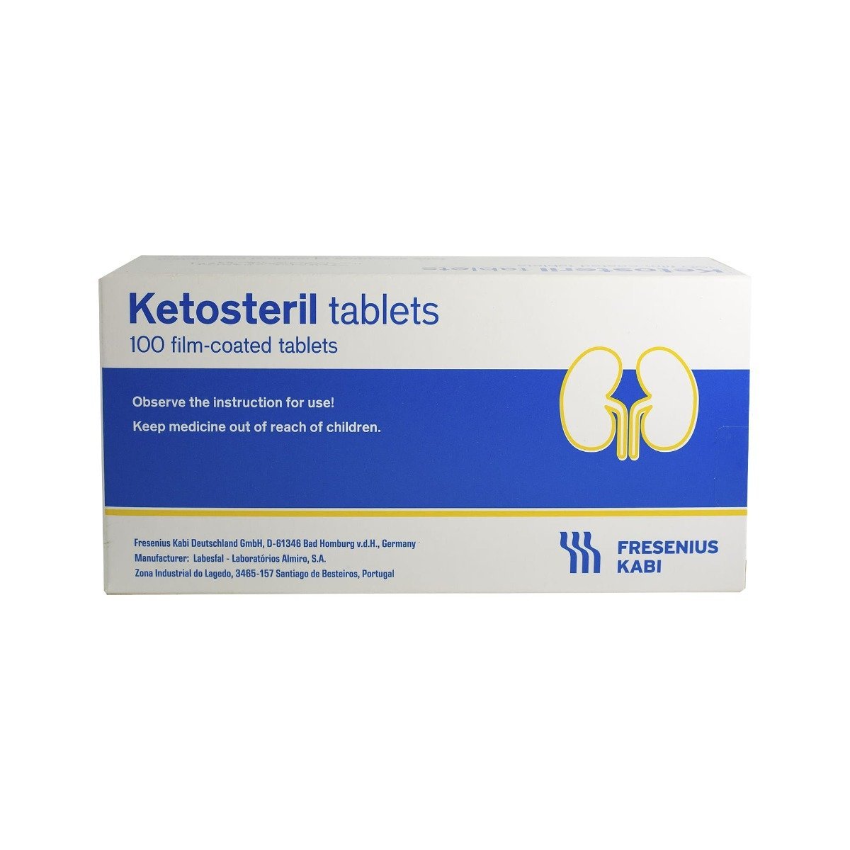 Ketosteril - 100 Tablets - Bloom Pharmacy