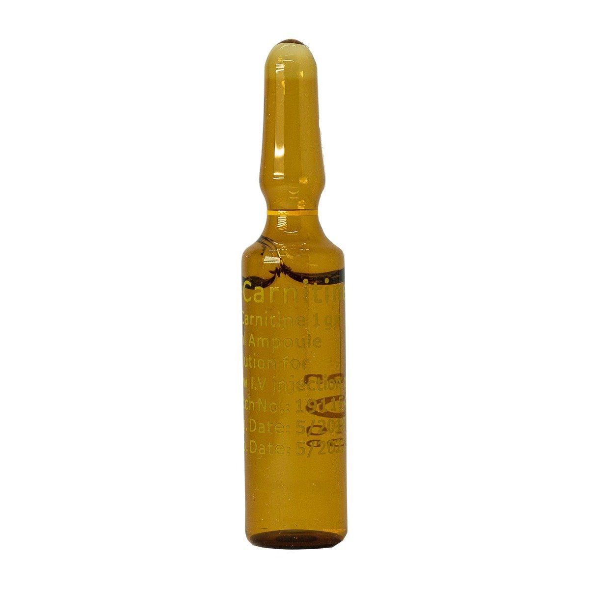 L Carnitine 1 gm - 5 Ampoules - Bloom Pharmacy