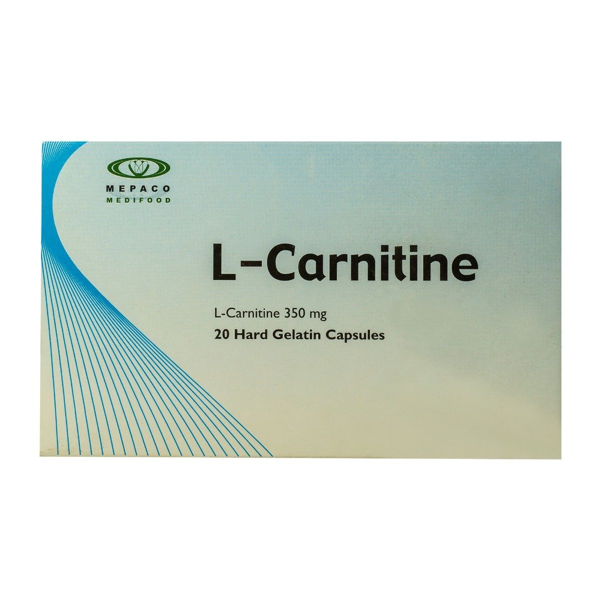 L Carnitine 350 mg - 20 Capsules - Bloom Pharmacy